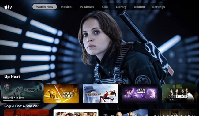 Sau khi đăng nhập, bạn sẽ có quyền truy cập vào bộ sưu tập video iTunes của mình