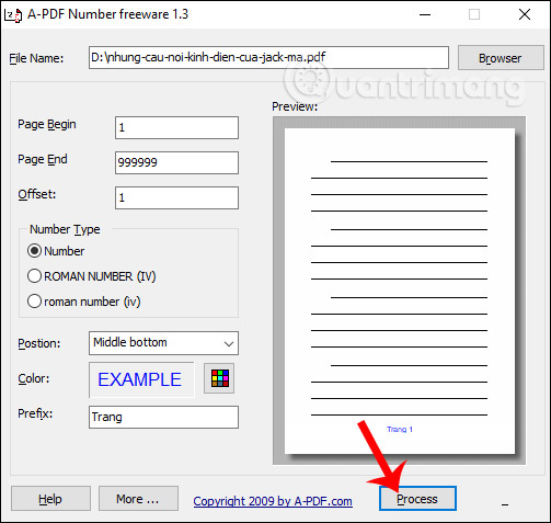 Cách đánh số trang PDF - Ảnh minh hoạ 7
