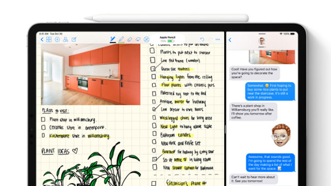 Một cạnh phẳng đặc biệt trên Pencil mới nhất giúp nó dễ dàng nằm yên trên bàn hoặc mặt phẳng khác