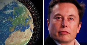 Elon Musk đăng bài trên Twitter khoe Internet được cung cấp bởi dàn vệ tinh Starlink đã hoạt động