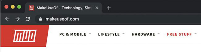 Nhấp vào nút màu xanh lá cây để đặt cửa sổ đó thành toàn màn hình