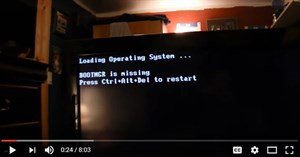 Sửa lỗi BOOTMGR is missing khi khởi động Windows