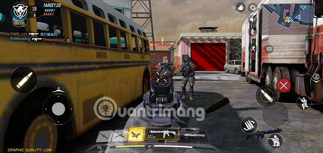 class nhân vật cod mobile garena