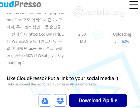 Giảm dung lượng video