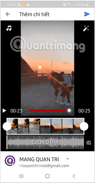 Điều chỉnh nhạc trên video YouTube