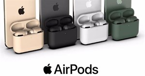 AirPods Pro sắp ra mắt sẽ có màu phù hợp với iPhone 11 Pro