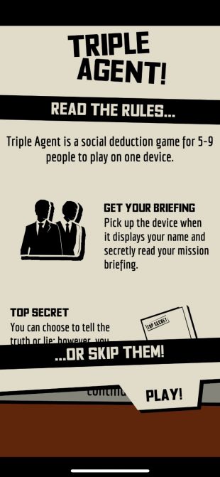 Triple Agent!