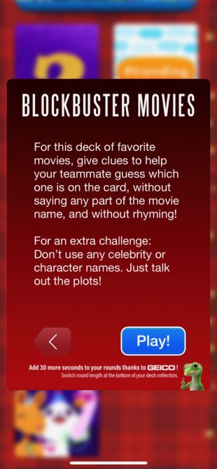 Heads Up! là một trong những game iPhone phổ biến nhất hiện có cho các bữa tiệc.