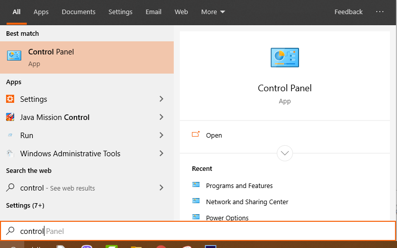 Gỡ bỏ cài đặt Adware trên Control Panel