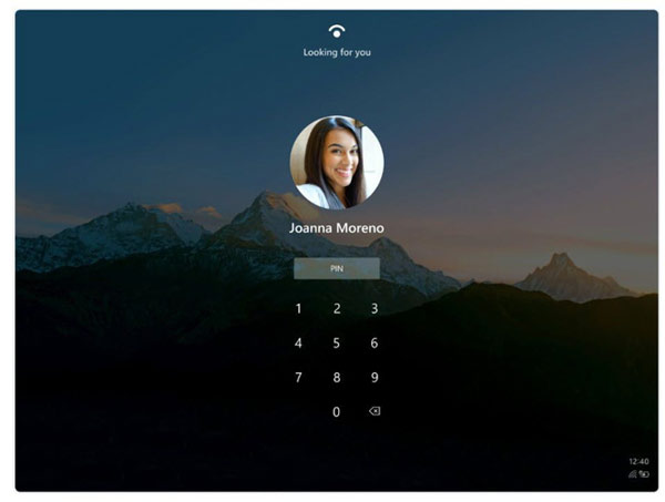 Microsoft cũng cải thiện tính năng nhận diện khuôn mặt Windows Hello trong Windows 10X