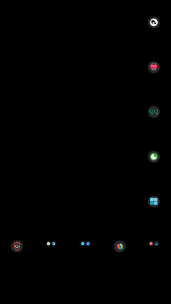Cài đặt các biểu tượng màu tối thân thiện với AMOLED