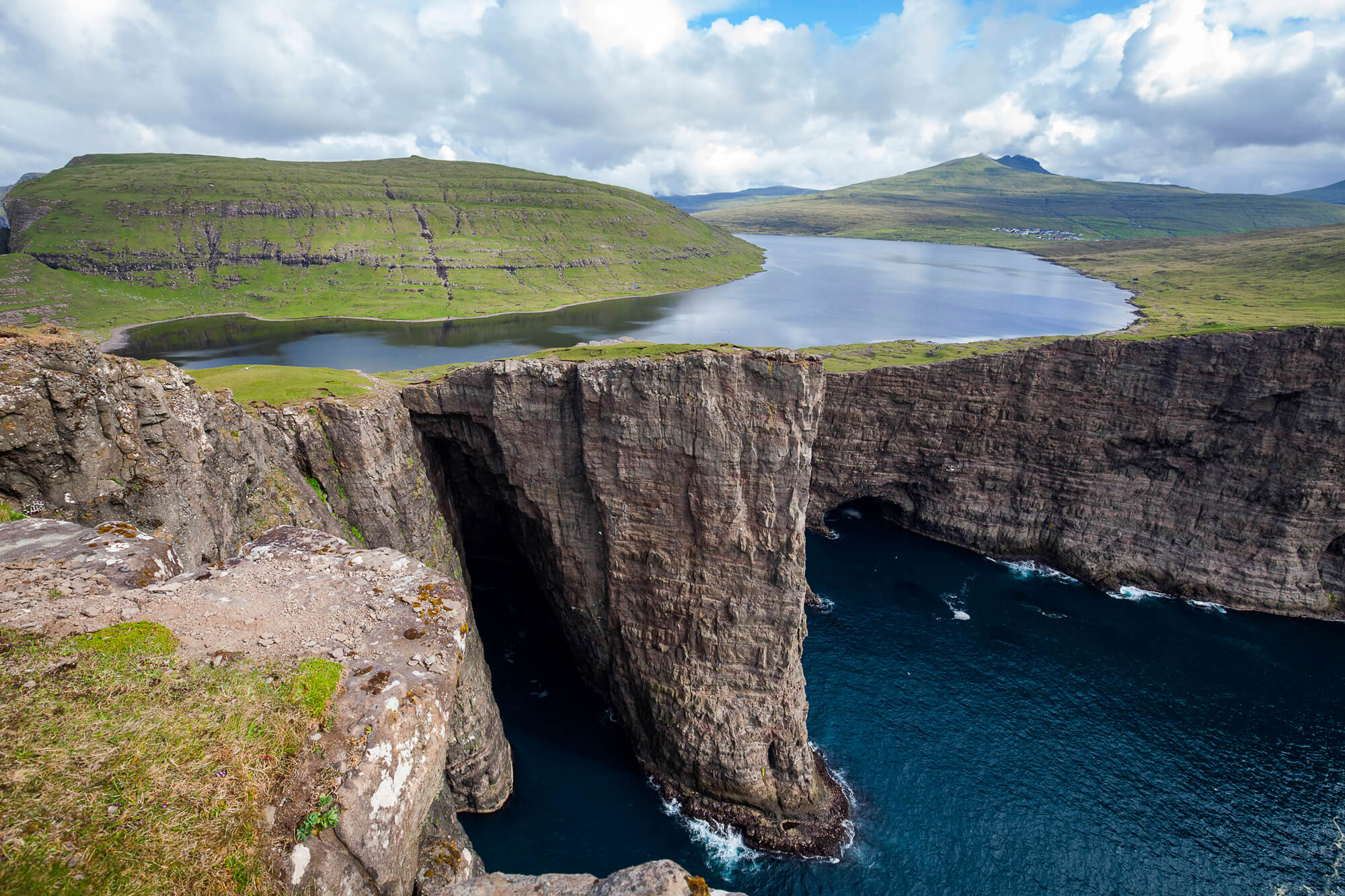 Hồ Sorvagsvatn, Quần đảo Faroe
