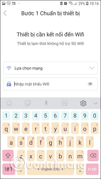 Kết nối WiFi