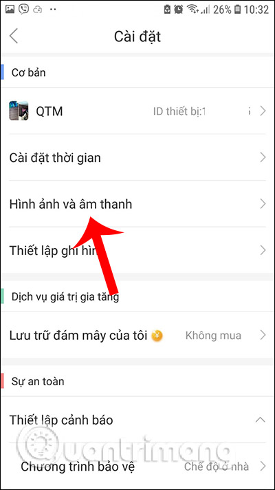 Hình ảnh và âm thanh