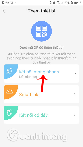 Kết nối nhanh