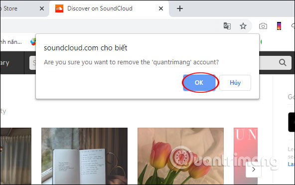 Chắc chắn thoát tài khoản