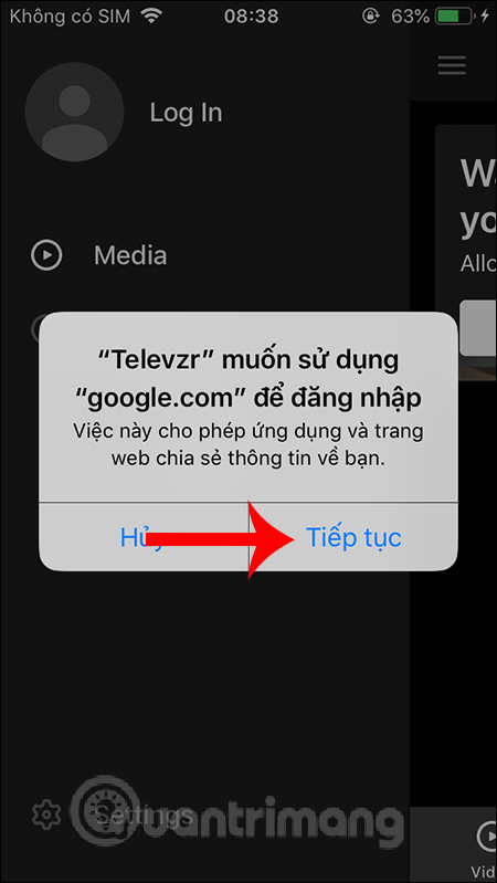 Đăng nhập Google