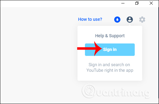 Đăng nhập tài khoản