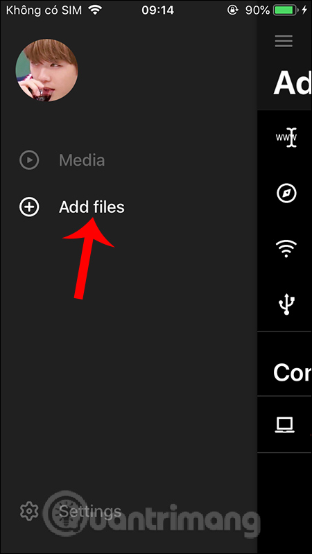 Thêm file