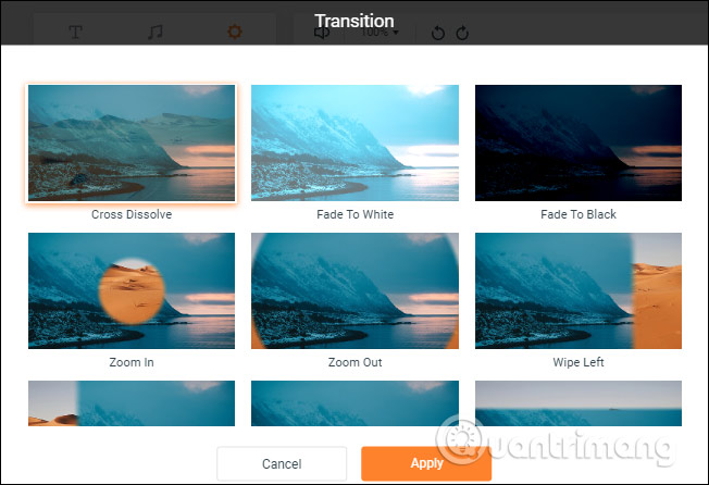 Hiệu ứng chuyển cảnh