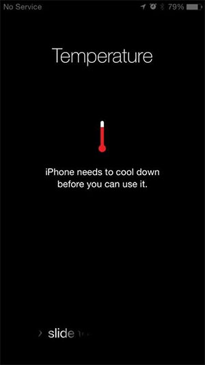 lỗi nhiệt độ iPhone 11