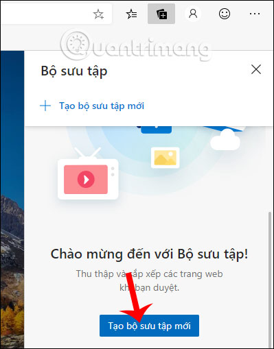 Tạo bộ sưu tập mới