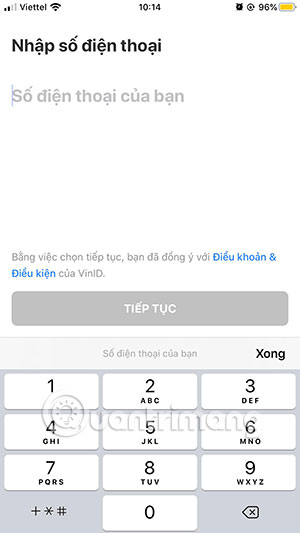 tao tai khoan vinid