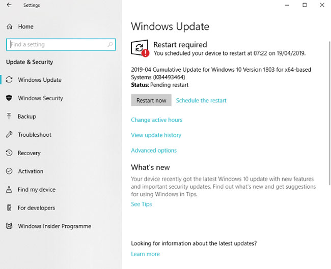 Cập nhật hệ điều hành chủ và khách