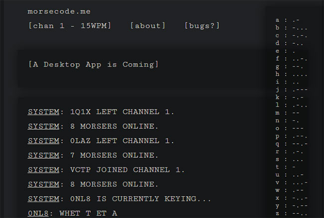 Morsecode.me