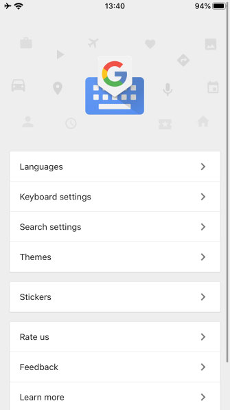 Sử dụng mã Morse trên Gboard cho iPhone