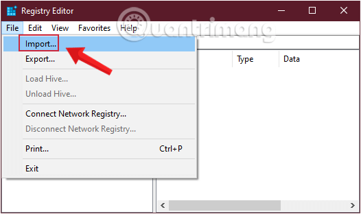 Khôi phục Registry nếu có sự cố