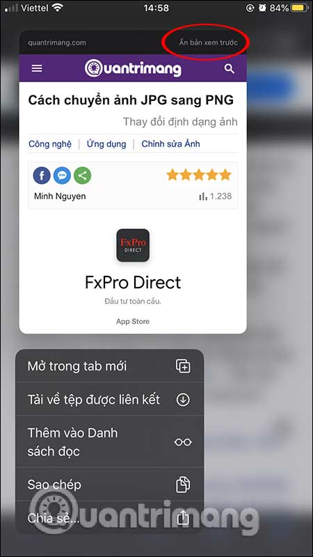 Ẩn bản xem trước