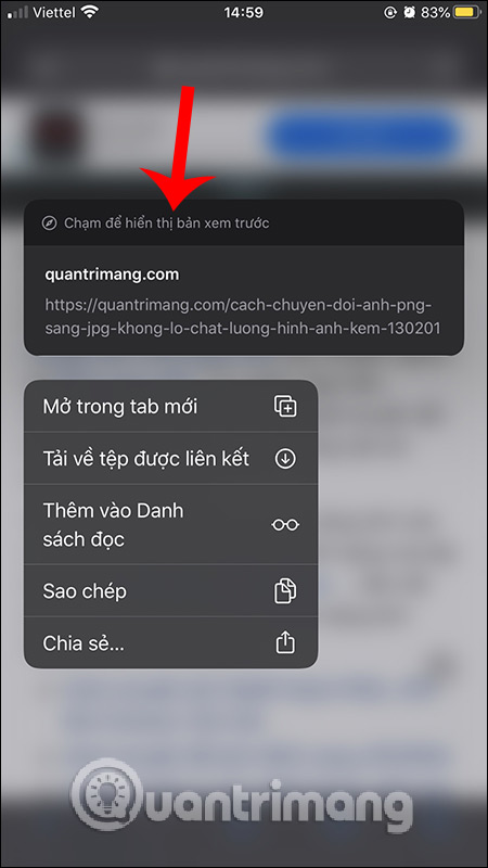 Hiển lại bản xem trước