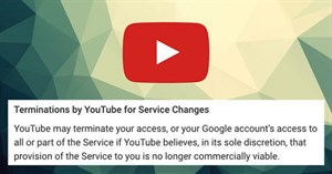 Thông tin 'YouTube khóa tài khoản người dùng nếu chặn quảng cáo' là sai sự thật