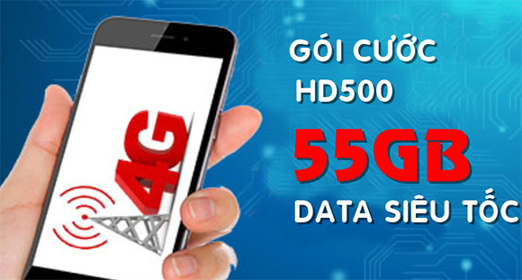 Gói cước HD500 Mobifone