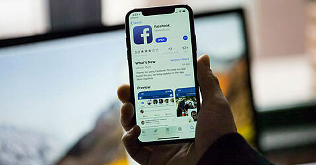 Facebook đã phát hành bản cập nhật ứng dụng trên App Store để vá lỗi