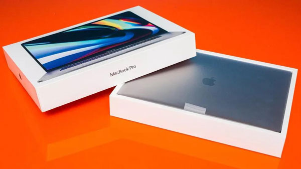 MacBook Pro 16 inch được trang bị ổ cứng 512GB