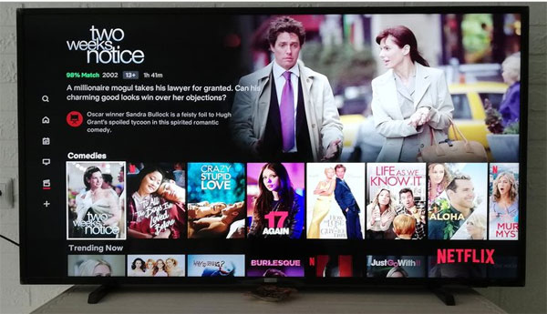 Hiện nay có có tivi thông minh và Netflix