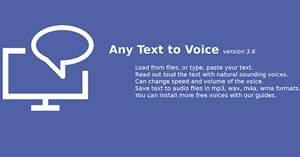Cách chuyển văn bản thành giọng nói trên Any Text to Voice
