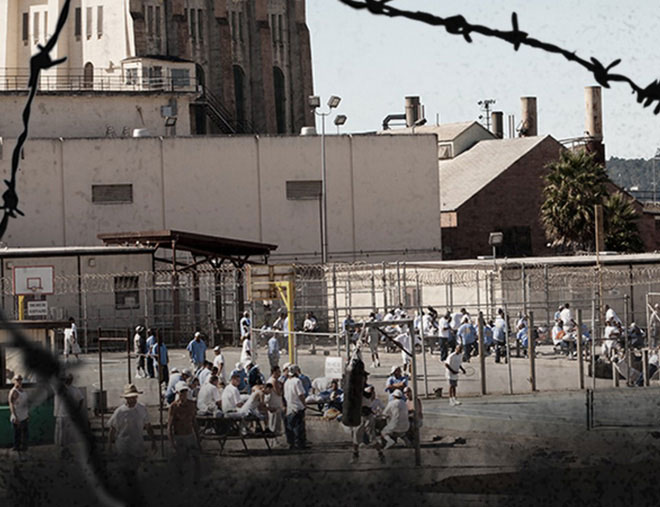 Nhà tù bang San Quentin.