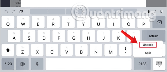 Cách kiểm soát bàn phím trên màn hình của iPad - QuanTriMang.com