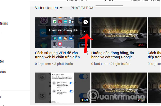Thêm vào hàng đợi