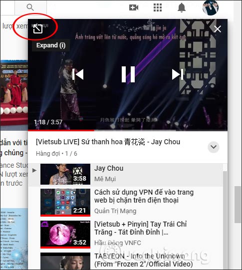 Biểu tượng mở rộng