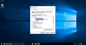 Cách thêm hoặc xóa "SEC NVMe Idle Timeout" khỏi Power Options trong Windows 10