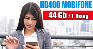 Cách đăng ký gói HD400 Mobifone nhận 44GB 4G