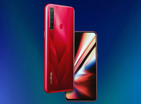 Realme 5s sở hữu màn hình kích thước 6.5 inch
