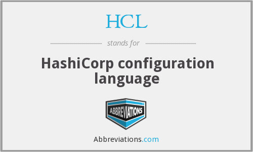 HashiCorp Configuration Language