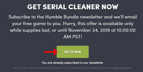 Kích vào nút GET IT NOW