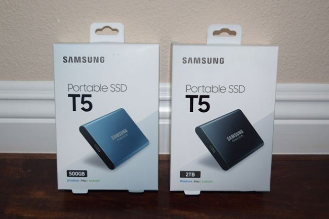 Samsung T5 Portable SSD 500GB