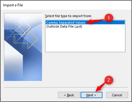 Cách chuyển danh bạ từ trang tính Excel sang Outlook - Ảnh minh hoạ 6